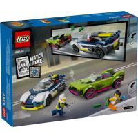 60415 LEGO® City Polis Arabası ve Spor Araba Takibi