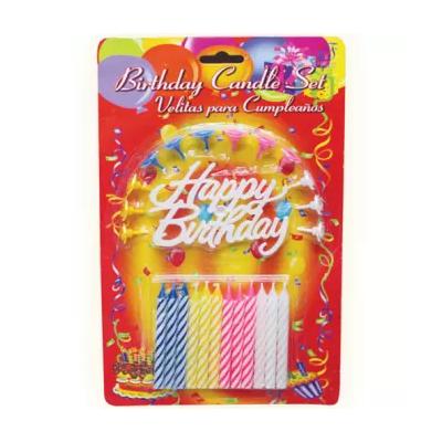 Birthday Candy Set Doğum Günü Mumu
