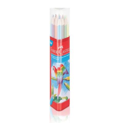 Faber Castell 12 Renk Üçgen Tüp Kuru Boya