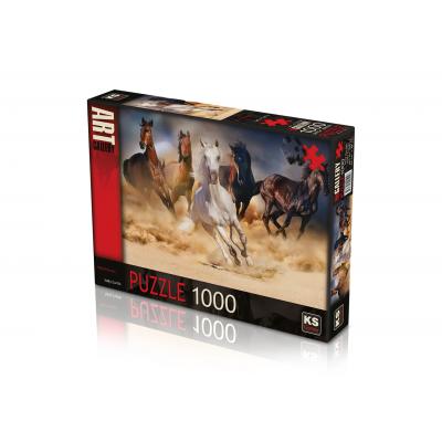 KS Games 1000 Parça Wild Horses Puzzle