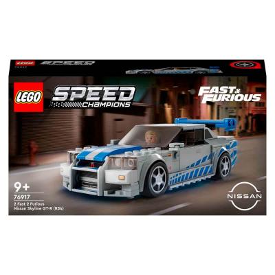 LEGO Speed Champions Daha Hızlı Daha Öfkeli Nissan Skyline GT-R (R34) 76917