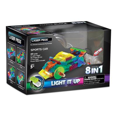 Laser Pegs 8in1 Sports Car PB1410B
