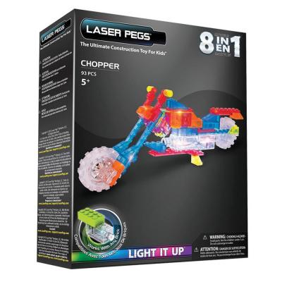 Laser Pegs 8in1 Zippy Do Chopper ZD3100B